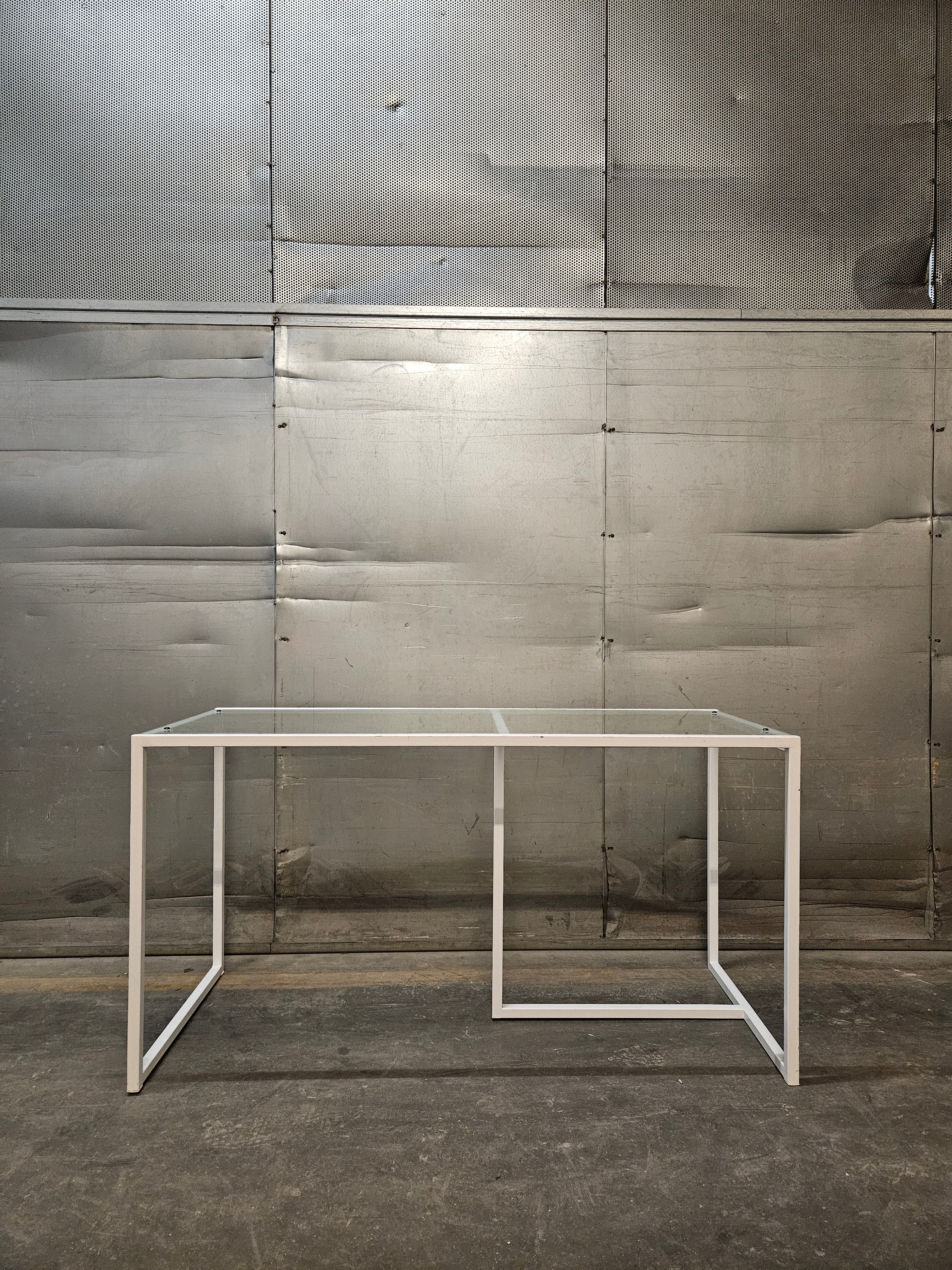 Table desk glass 1 layer