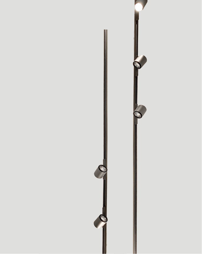 SET rail with lightspots