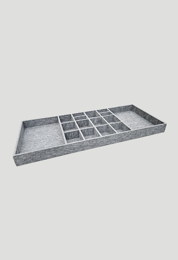 Display tray grey