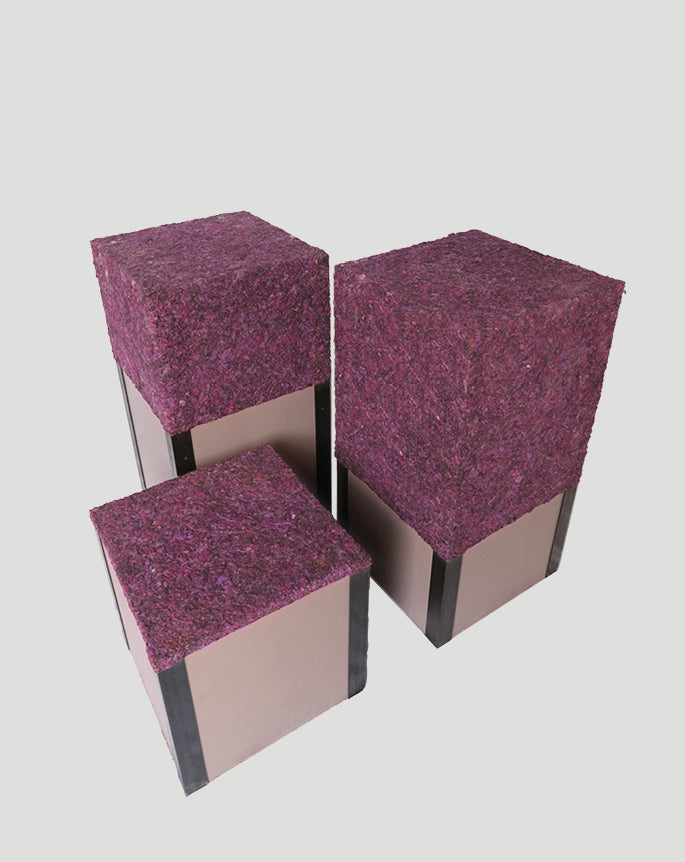 SET Upcycled pedestals