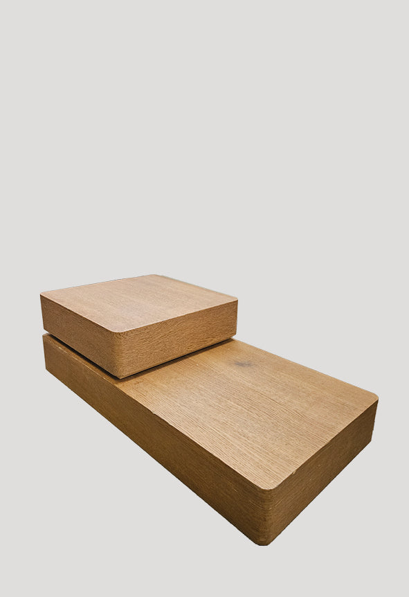 SET wooden plinth
