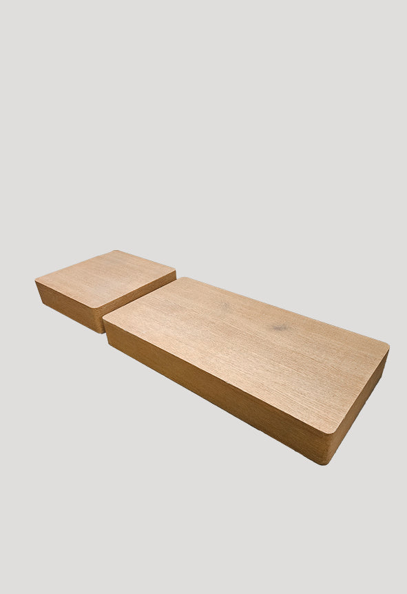 SET wooden plinth