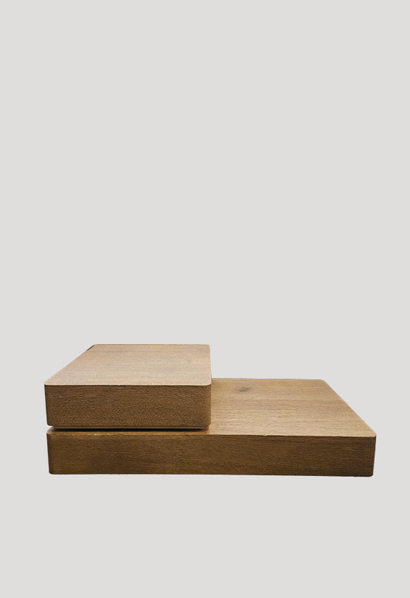 SET wooden plinth