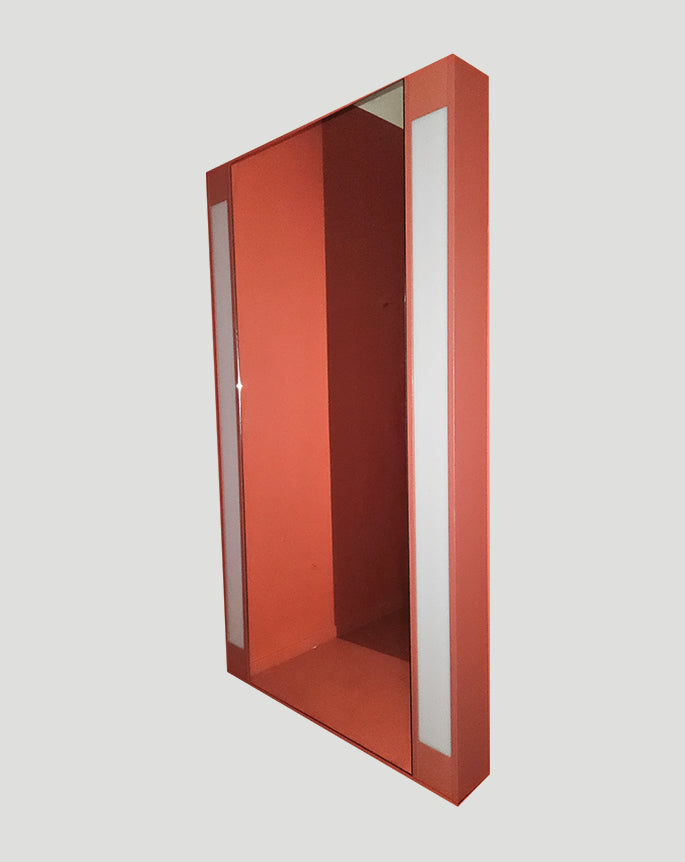 Mirror with front-light