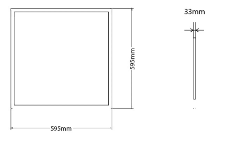 Ceiling LED panel