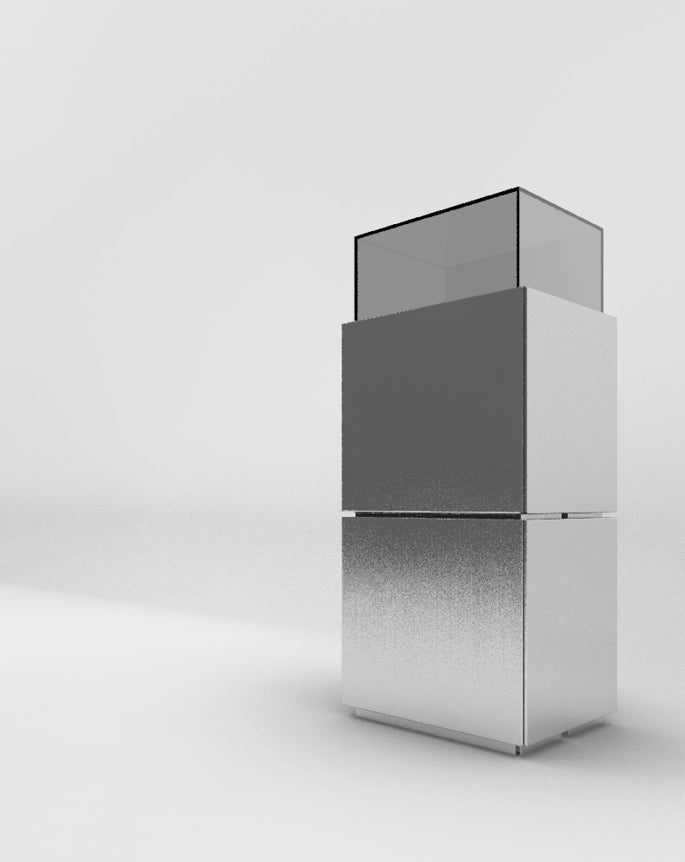 Stackable block stainless steel