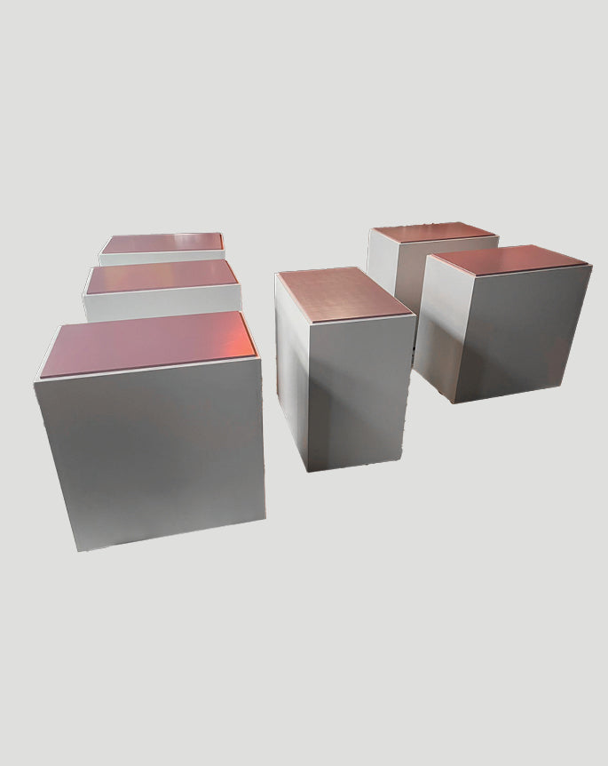 Pedestals rectangular